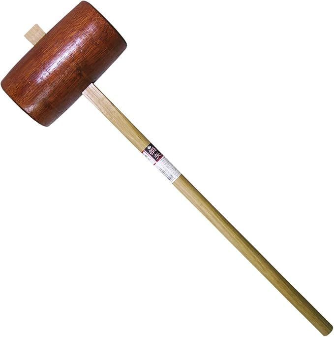 【在庫処分】近与(KONYO) 大五郎 掛矢 丸 33100 中 135mm 本体: 奥行13cm 本体: 高さ92cm 本体: 幅24cm