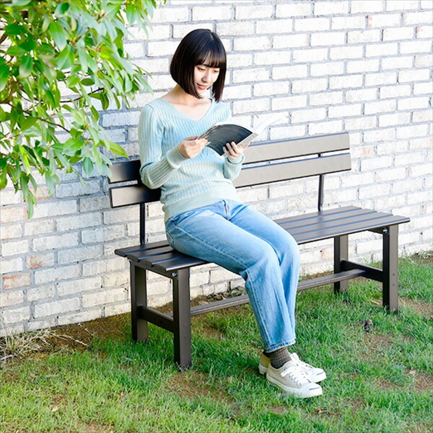 ガーデンベンチ 幅120×奥行40×高さ72cm