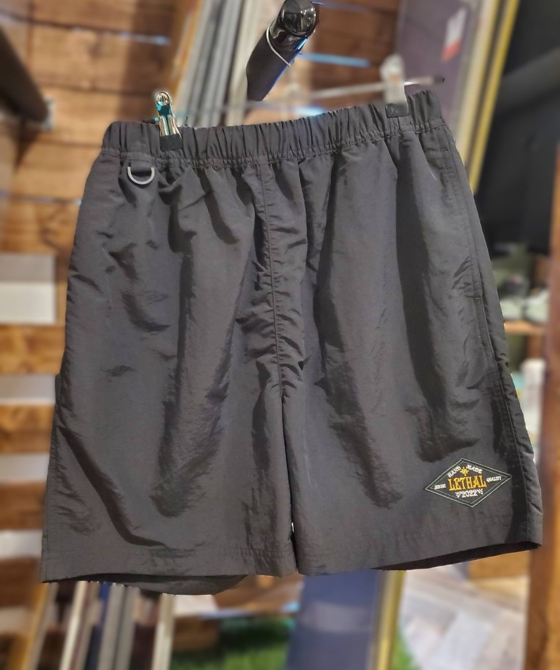 パンツ レオパード/豹ヒョウ柄ワイドストレートロングイージープリーツ