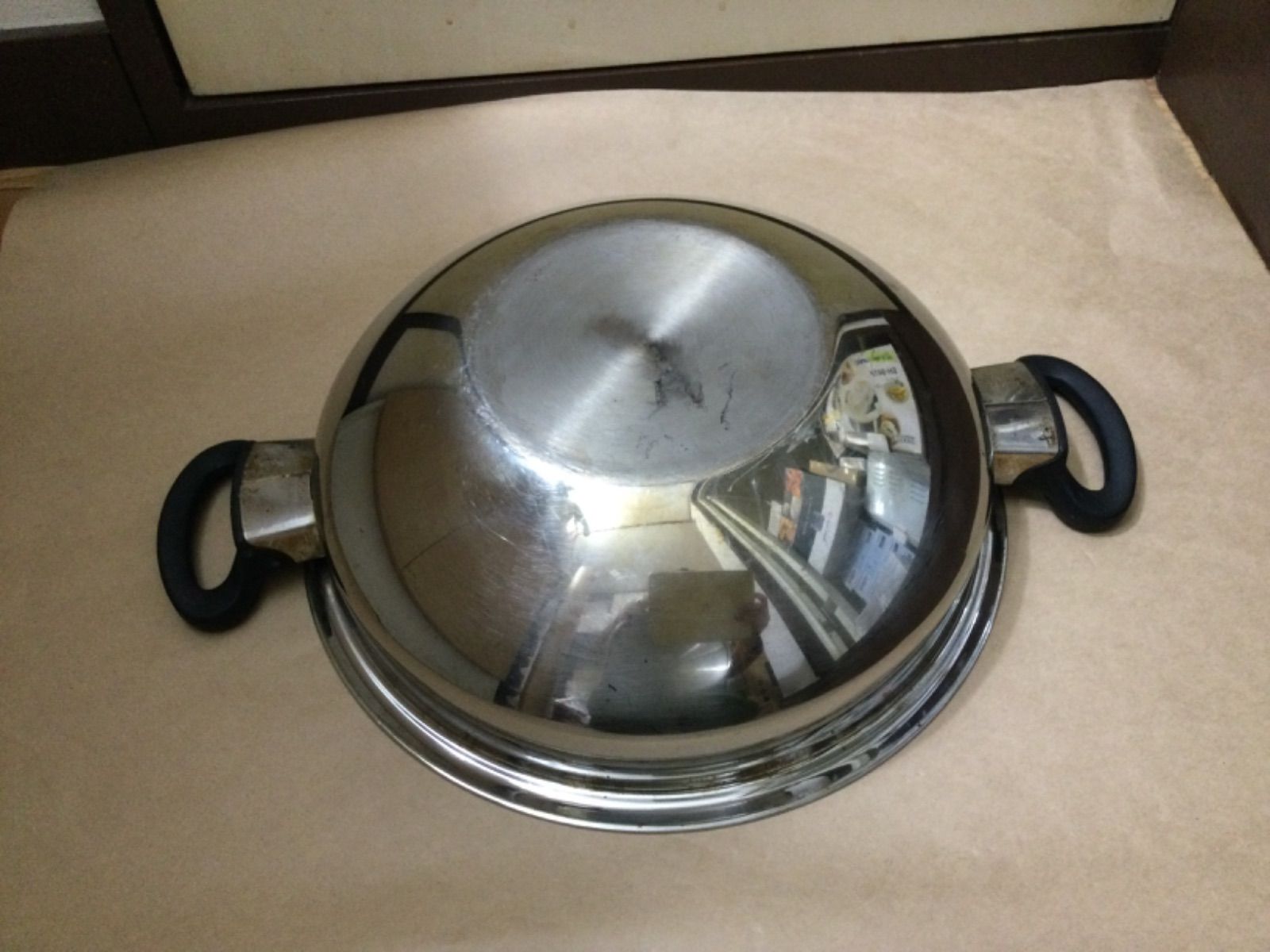 Amway アムウェイ クイーンクック ウォック 丸網無し Amway アムウェイ クイーンクック ウォック 網無し Amway アムウェイ