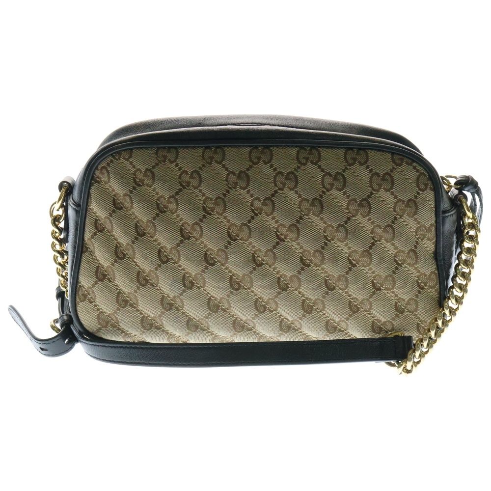 GUCCI (グッチ) GGマーモント チェーンショルダーバッグ ミニ