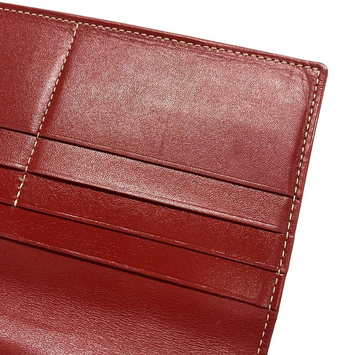 GOYARD(ゴヤール) 長財布 - ボルドー×白×黒 - メルカリ 