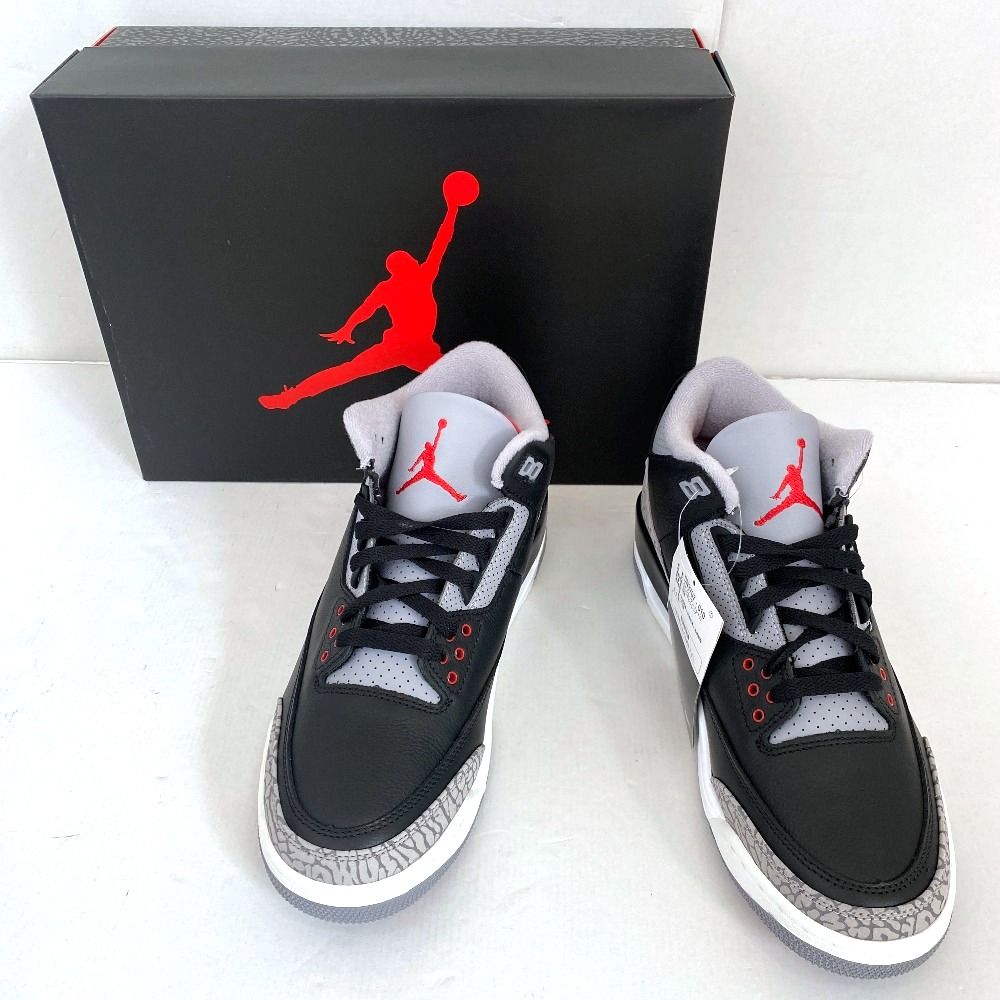03w20959【タグ/箱付き美品】Nike Air Jordan 3 Retro Black 03w20959【タグ/箱付き美品】Nike Air Jordan 3 Retro Black