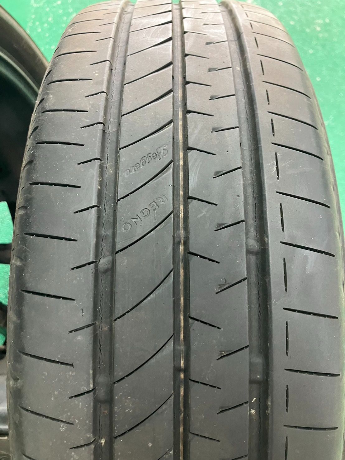 送料込み！　BS　ブリヂストン　レグノ　165/55R15　タイヤアルミホイールセット　中古品