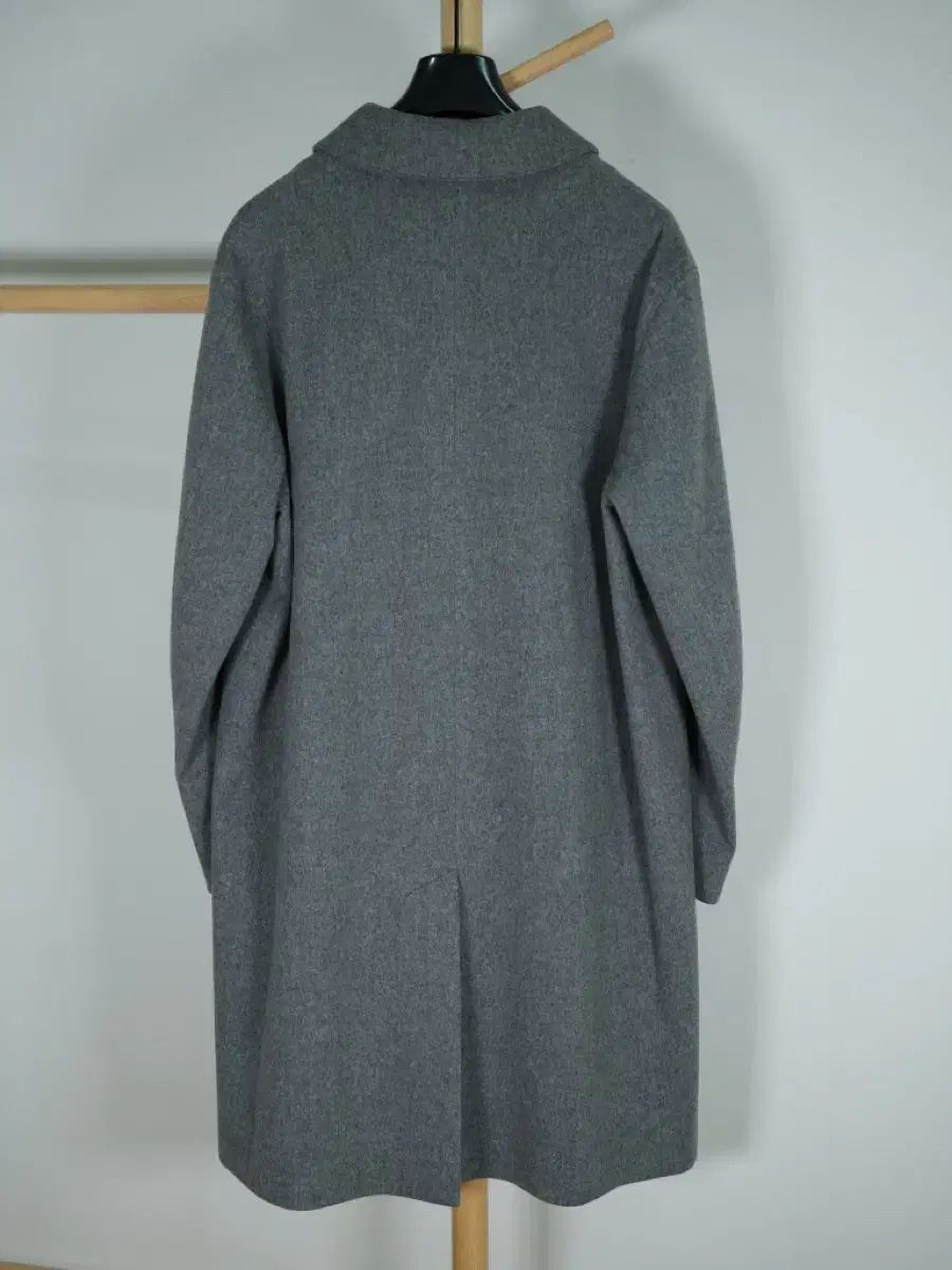 マッキントッシュ グレー ウール コート KANDAIZUMI_COM