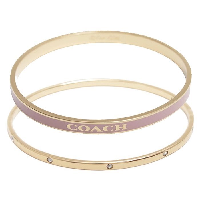 新品 未使用】コーチ COACH バングルセット ブレスレット 469938GLD650 