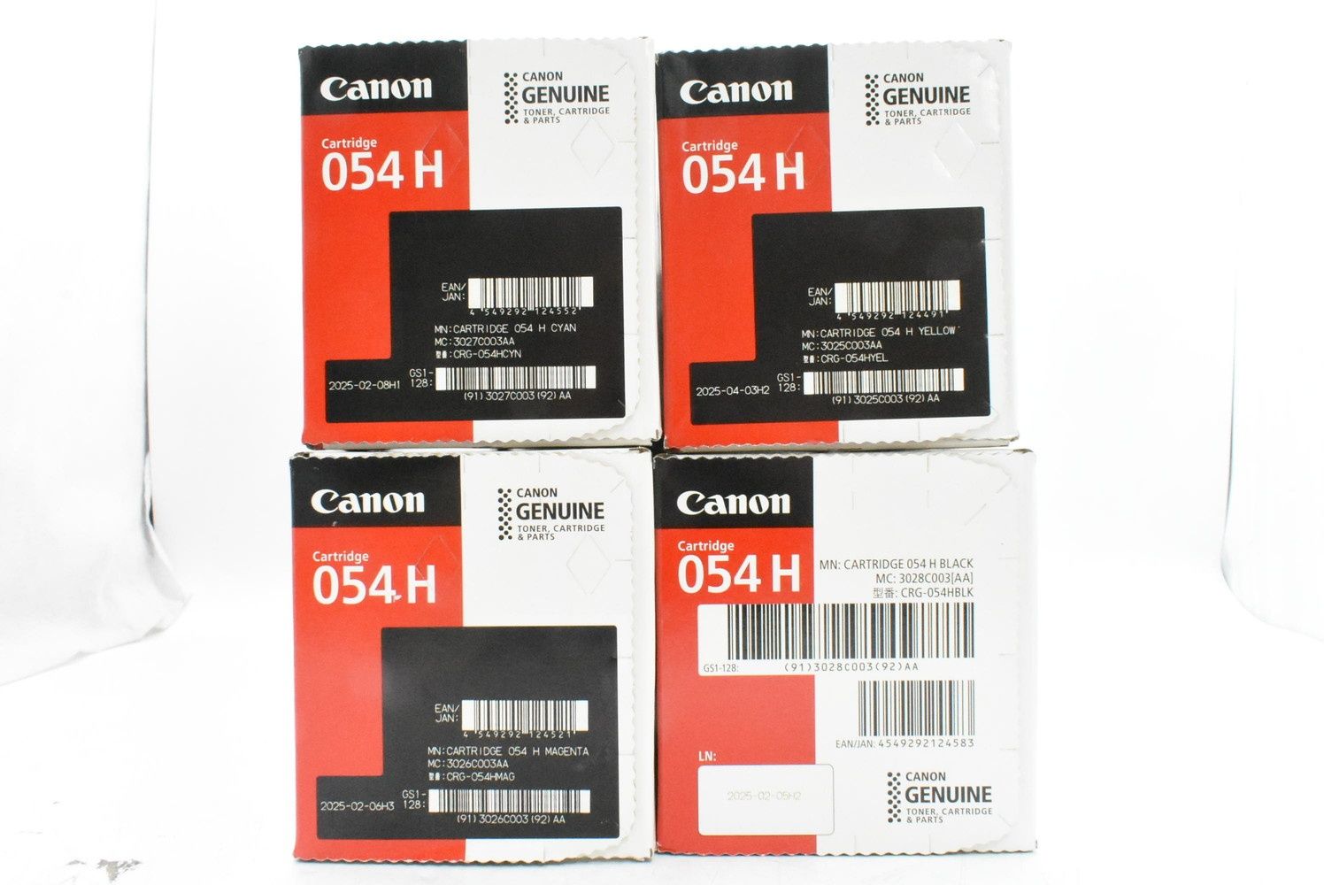 ♥ CANON 純正 トナー 054H 4色 シアン マゼンタ イエロー ブラック キャノン ITAE8FV67QAI-D-N27-byebye