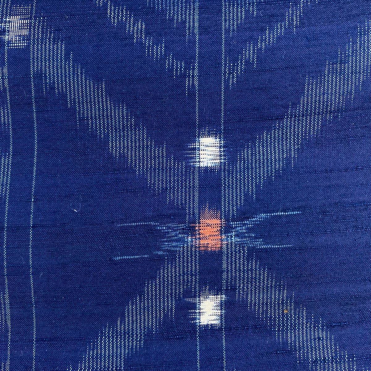 藍色 正絹