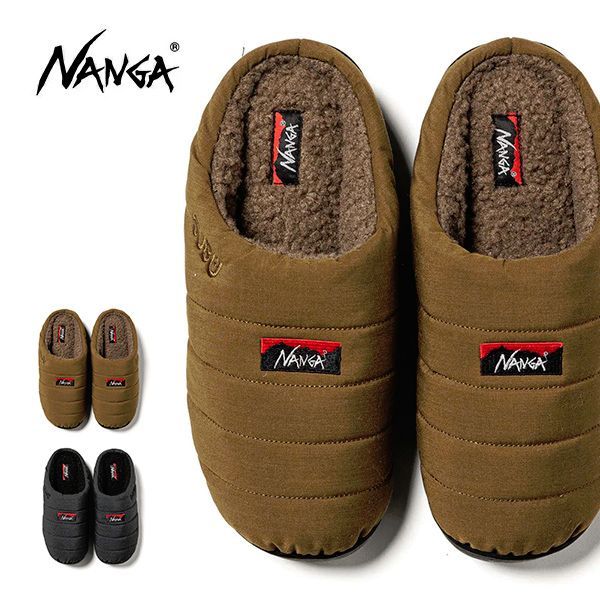 ナンガ【NANGA】NANGA×SUBU HINOC WINTER SANDAL ナンガ×スブ ヒノックウィンターサンダル ボアフリース メンズ レディース アウトドア もこもこ 冬のサンダル