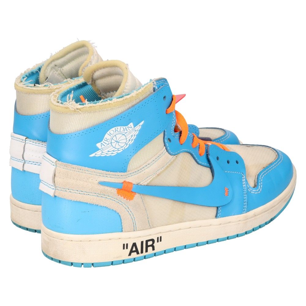 NIKE (ナイキ) ×OFF-WHITE AIR JORDAN 1 POWDER BLUE UNC オフホワイト 