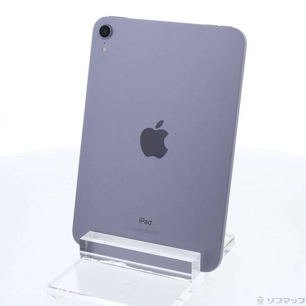中古品〕 iPad mini 第6世代 64GB パープル MK7R3J／A Wi-Fi