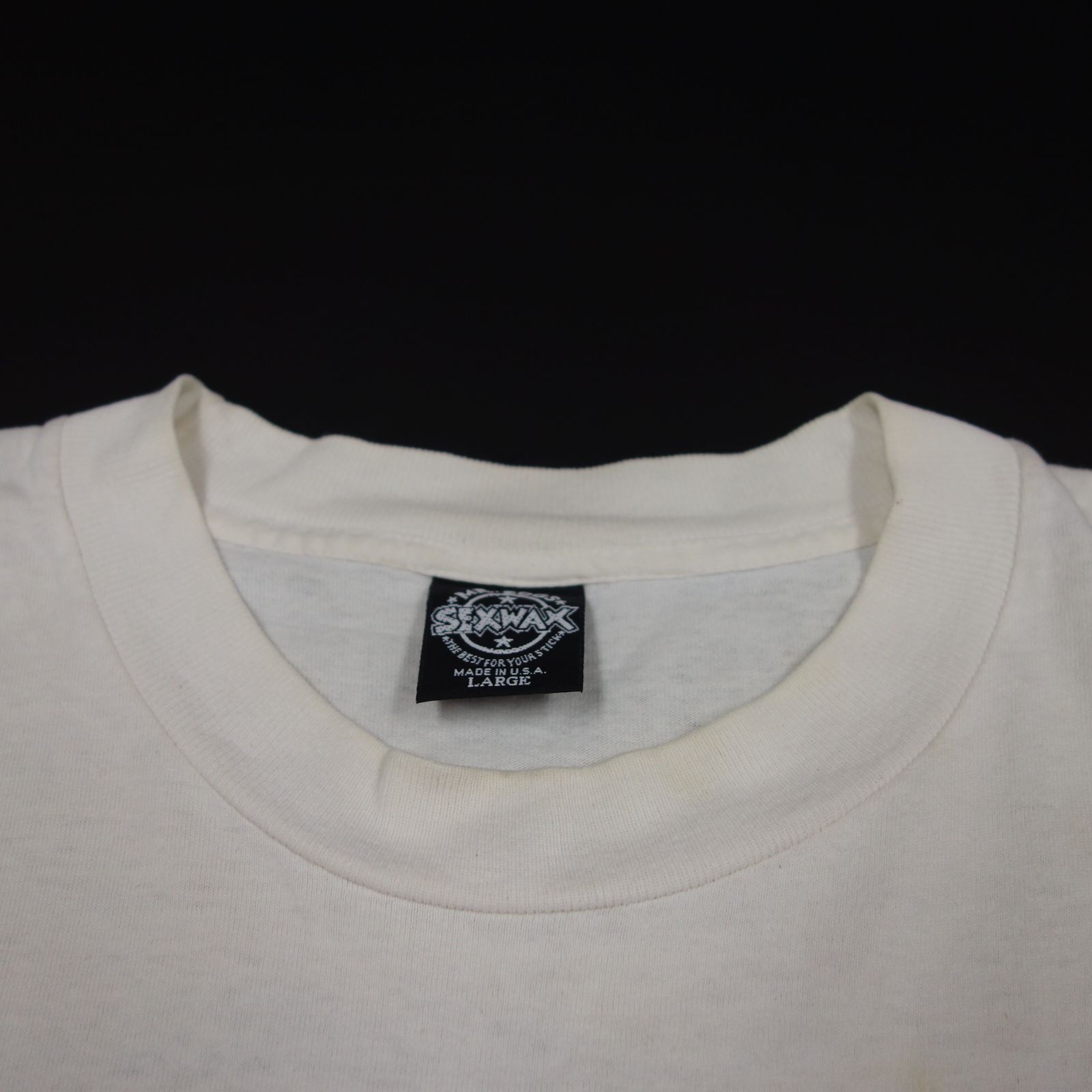 90s Vintage US古着☆SEXWAX セックスワックス 半袖プリントTシャツ 