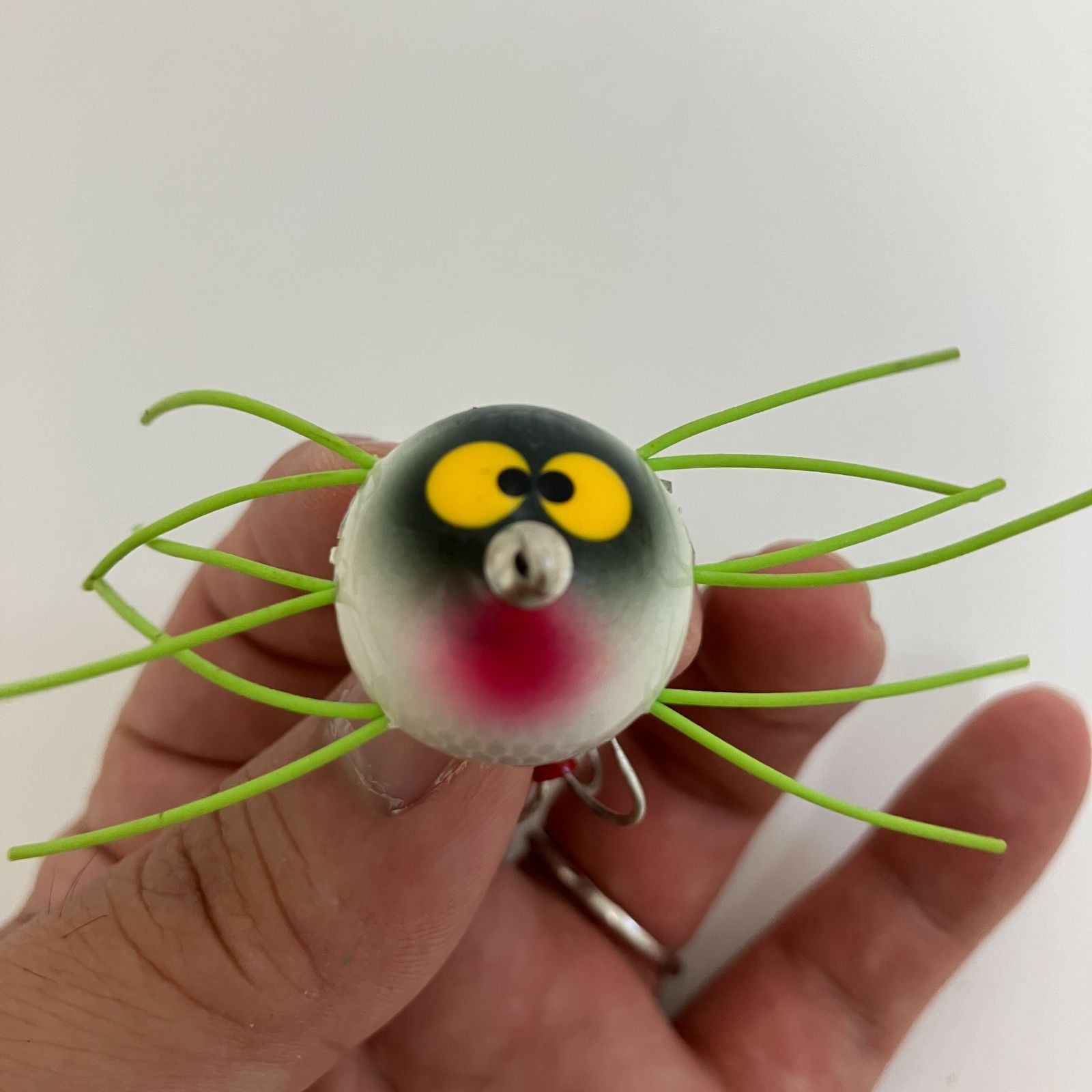 ガウラクラフト バルキーピンポン ルアー 中古品 レトロ 淡水 ブラック 
