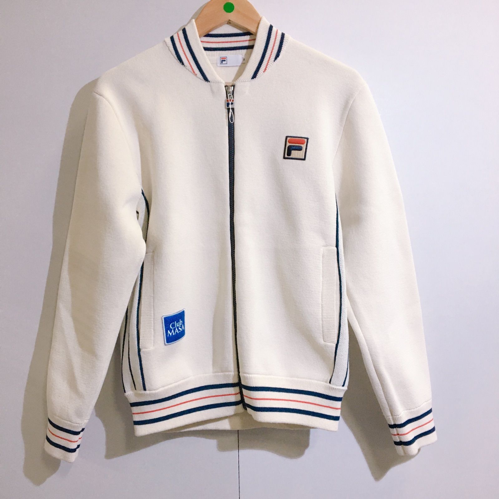 美品】FILA トラックジャケット スポーツウェア Mサイズ - メルカリ