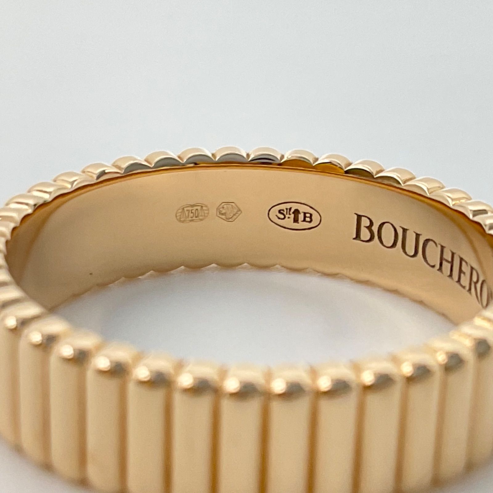 BOUCHERON ブシュロン キャトル グログラン リング ミディアム