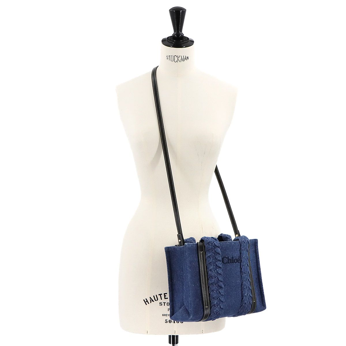 新品同様 クロエ Chloe ウッディ スモール 2way トート