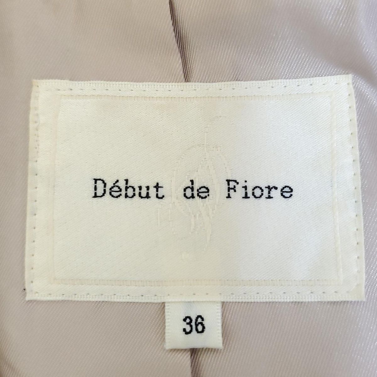 Debut de Fiore(デビュードフィオレ) コート サイズ36 S
