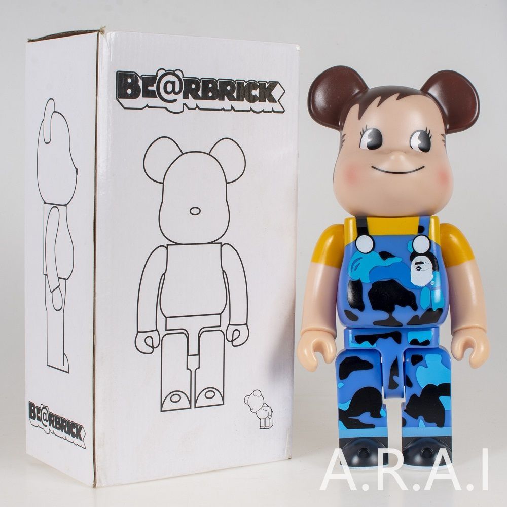 新品未使用】【割引価格】【数量限定】 ベアブリック BE@RBRICK 不二家 400% 28センチ ポコちゃん ペコちゃん レッド ブルー BAPE  べイプ 2体セット - メルカリ