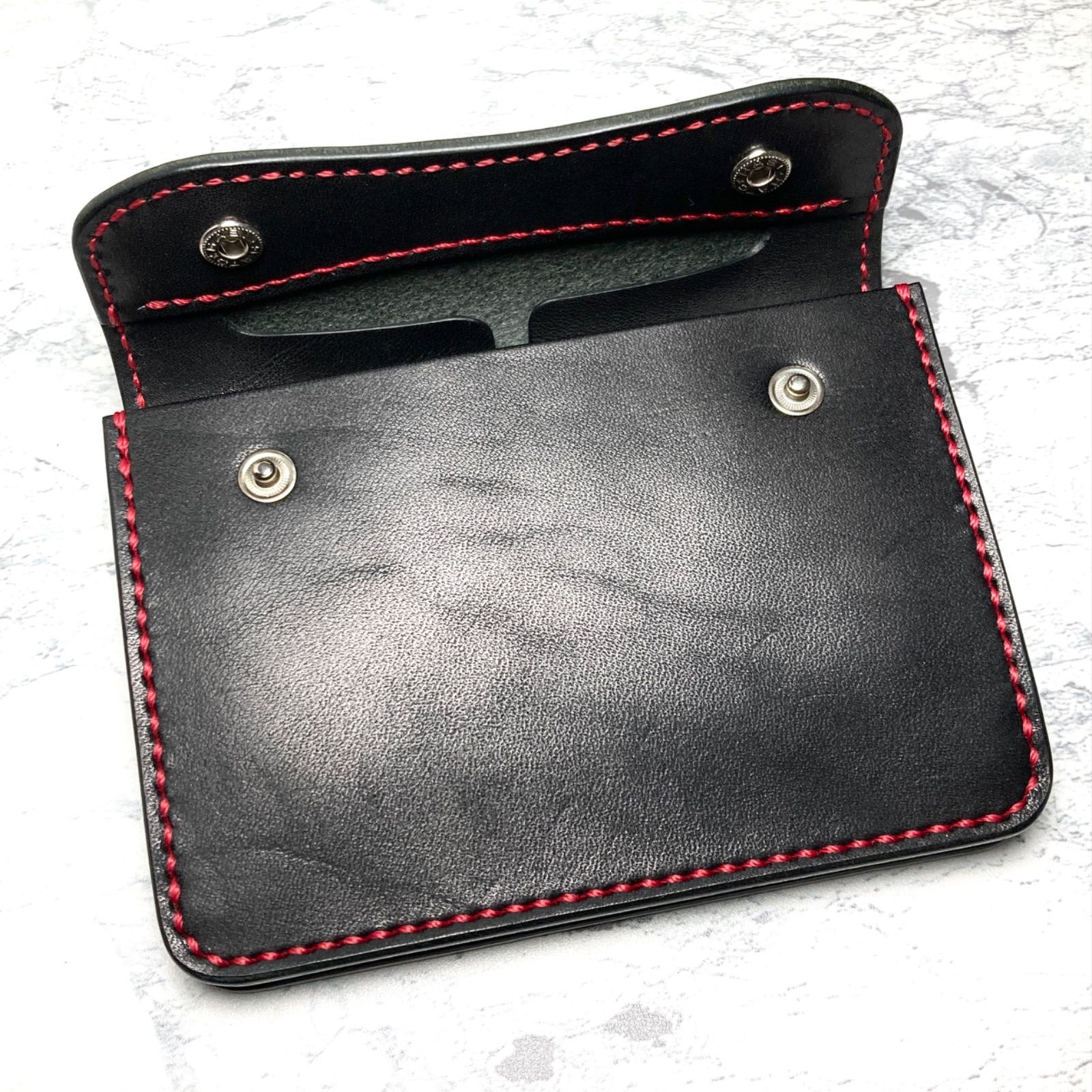 二つ折り財布 黒