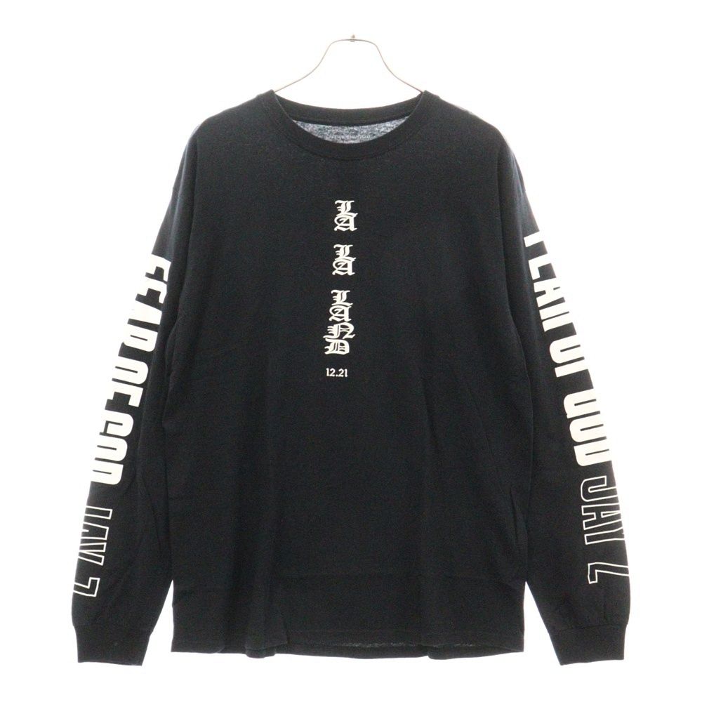 【関税込み】99%IS- ブラック Our Faith 長袖Tシャツ FEAR OF GOD (フィアオブゴッド) JAY-Z MERCHANDISE 長袖Tシャツ