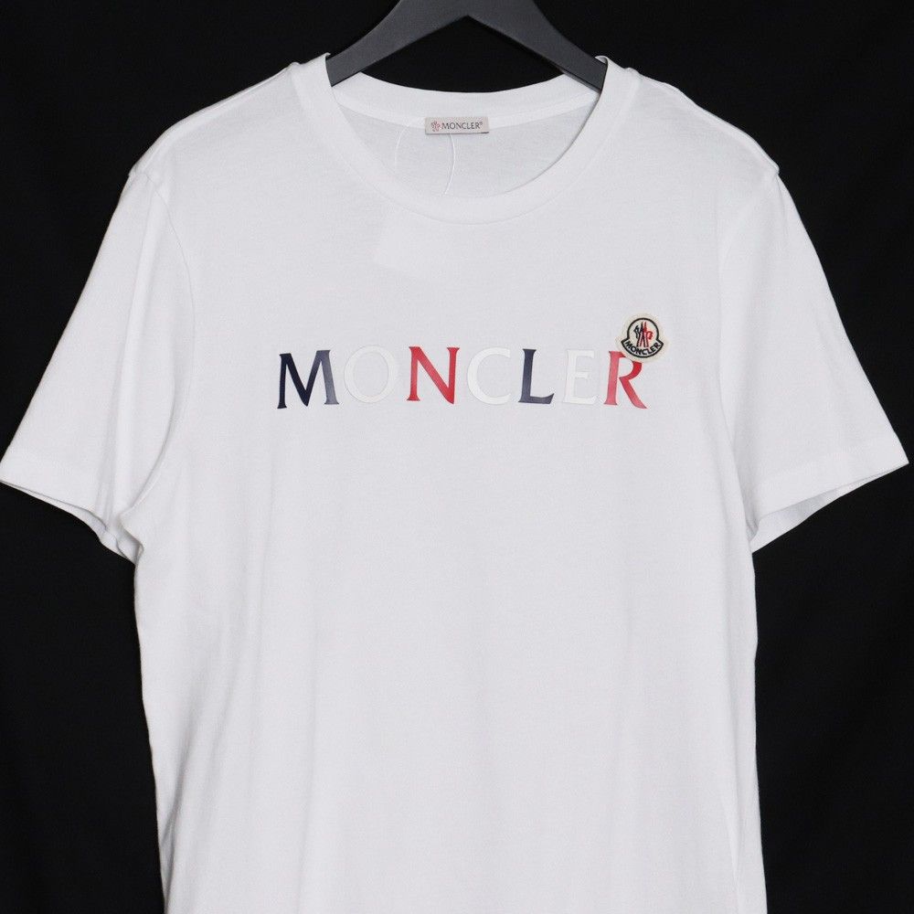 ★美品★Tシャツ★サイズXS★ホワイト★モンクレール★ MONCLER ロゴTシャツ Sサイズ ホワイト - メルカリ