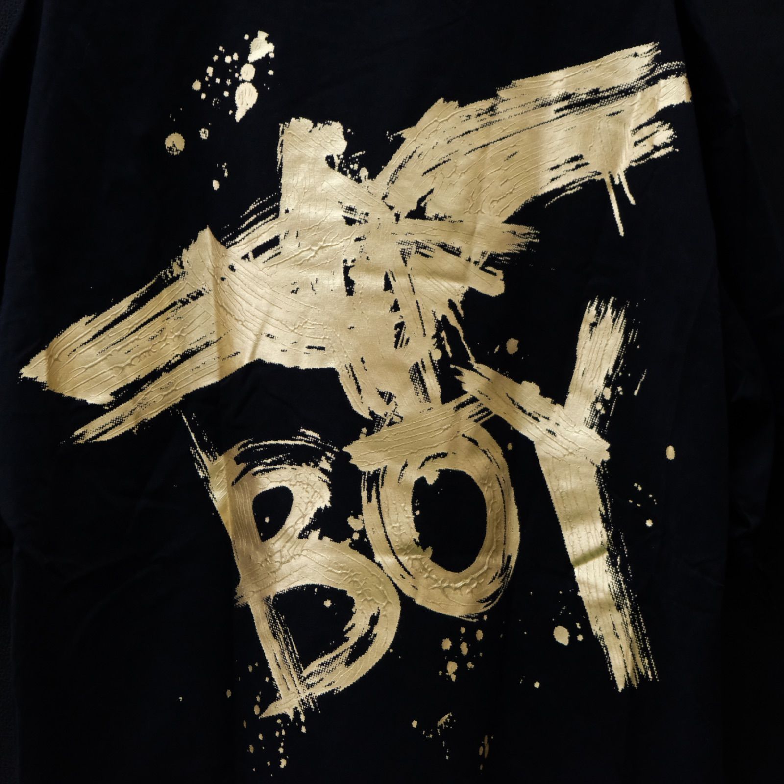 BOYLONDON 正規品★即発送★Signature EAGLE GOLD Design BOY LONDON BRUSH EAGLE GOLD T-shirt Sサイズ ボーイロンドン T