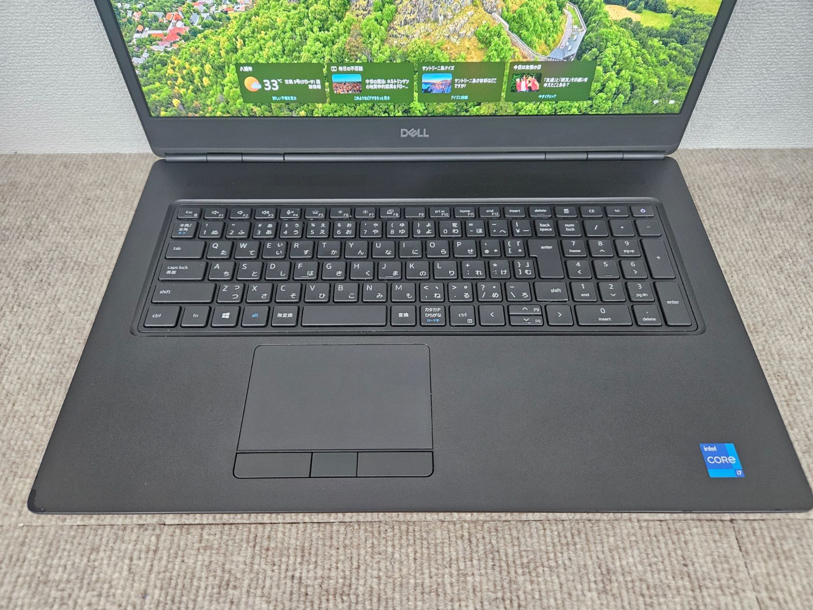 Dell Precision 7760(17.3インチモデル)Mobile Workstation