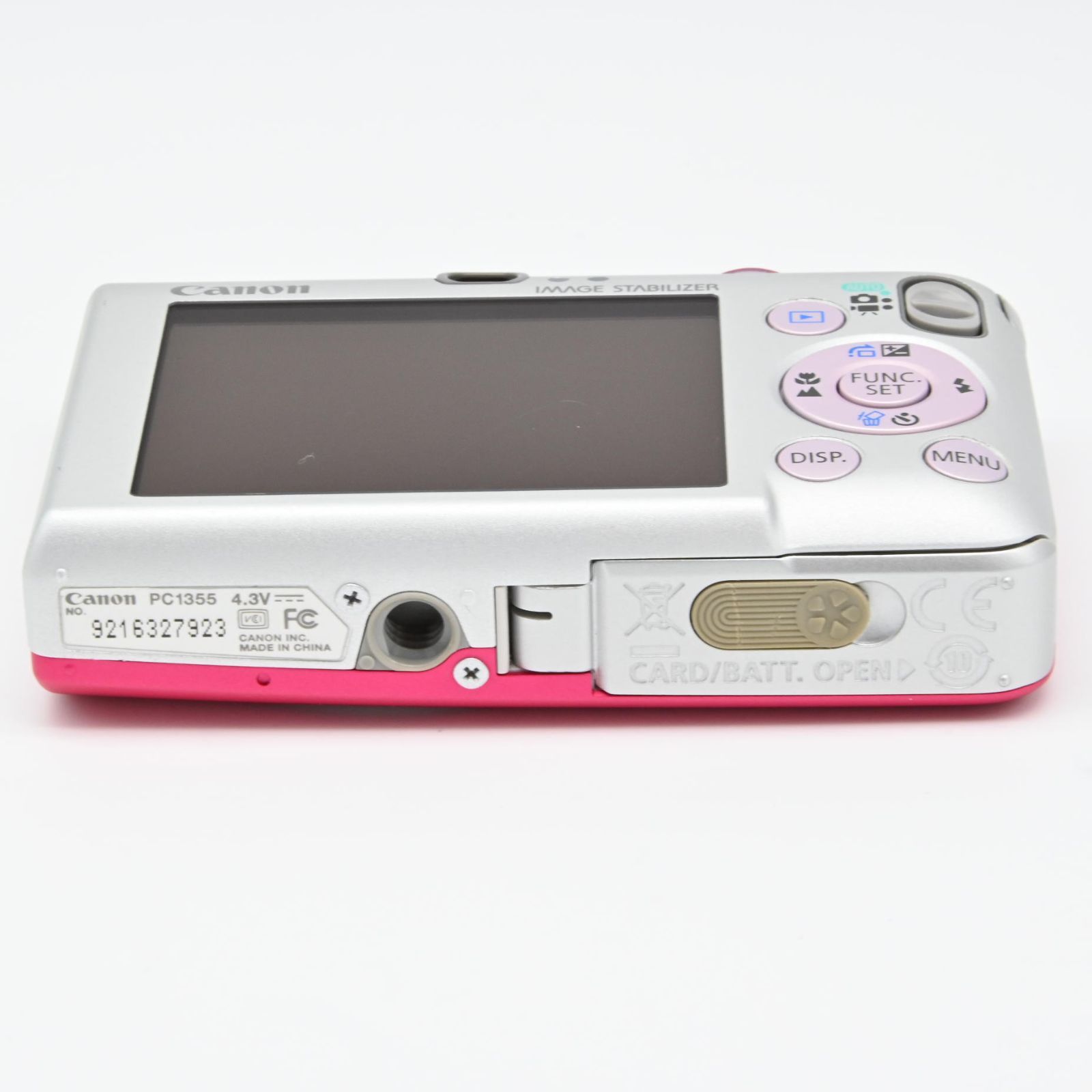 CANON IXY DIGITAL 110 IS（レッド）PC1355（中古】Canon