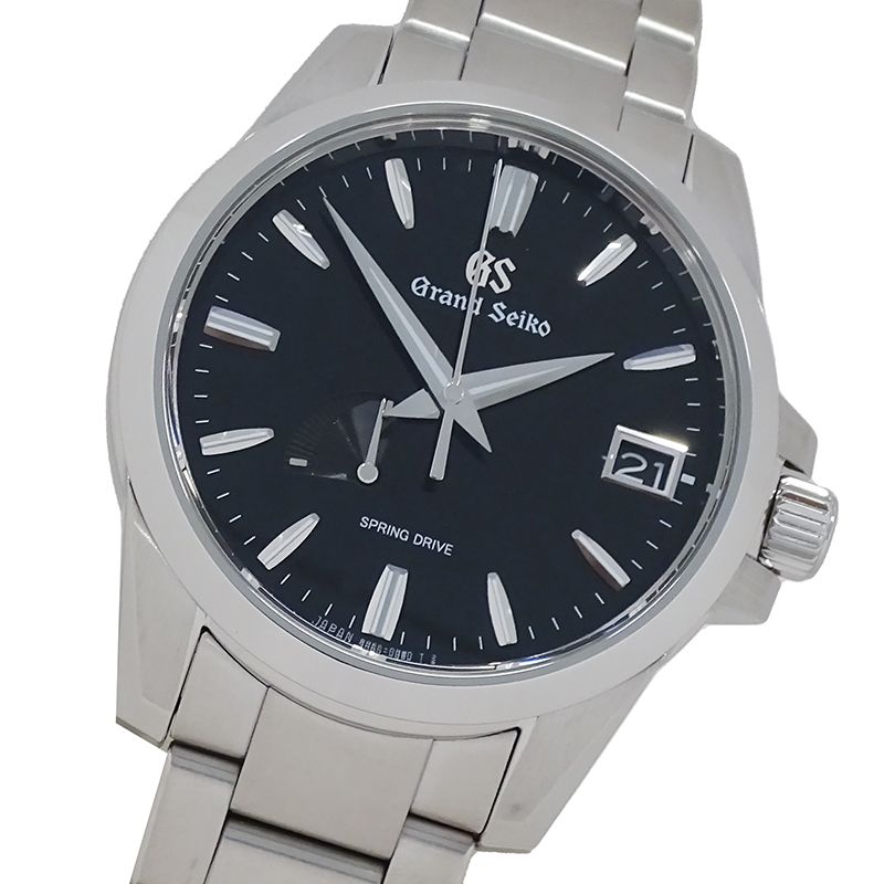 グランドセイコー GRAND SEIKO GS 9R65-0AG1 SBGA227 時計 メンズ ブランド スプリングドライブ デイト 自動巻き AT ステンレス SS シルバー ブラック 磨き済み