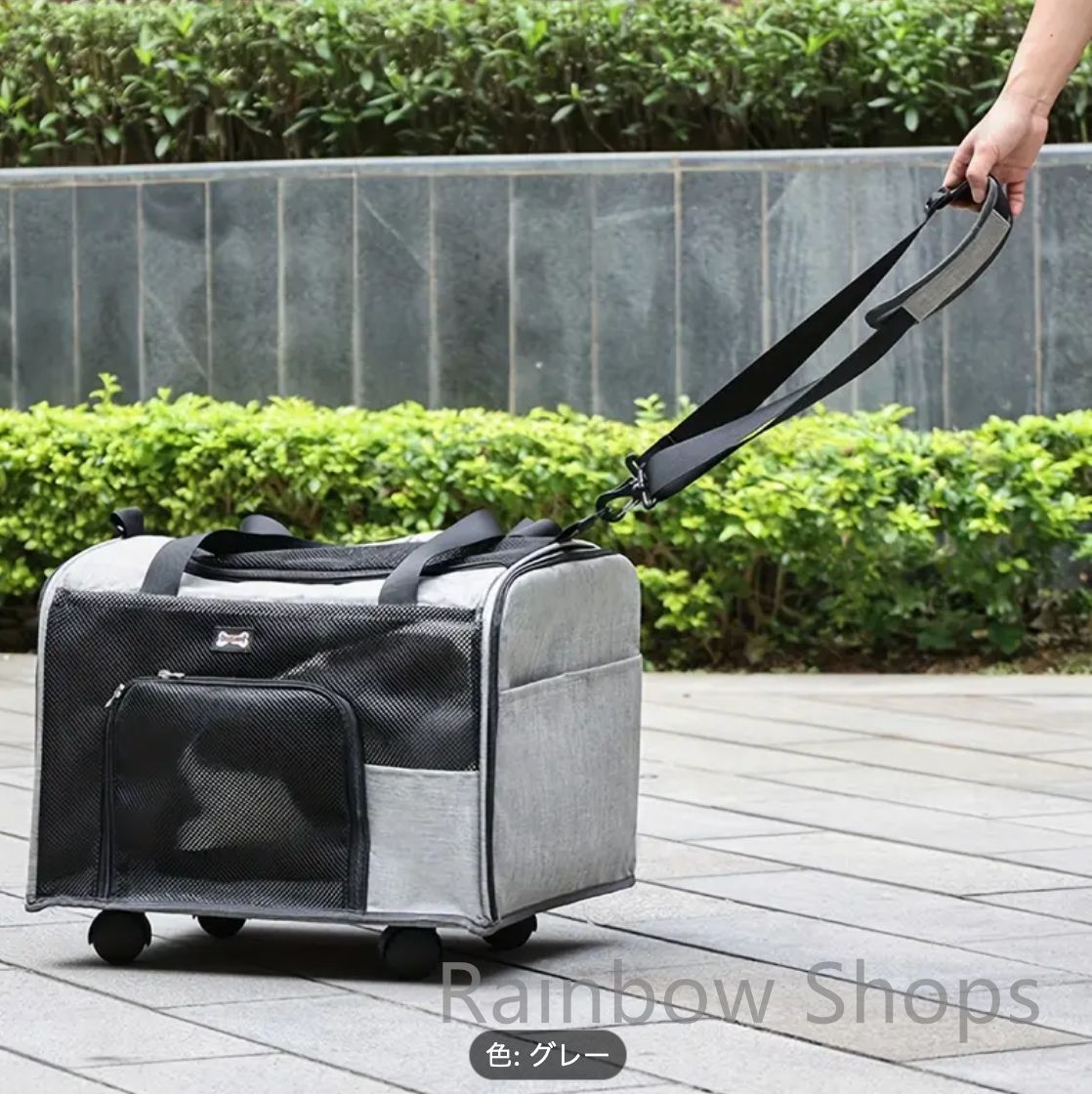 ラタン製キャリーバッグ キャスター付き ラタンキャリー | リッチェル