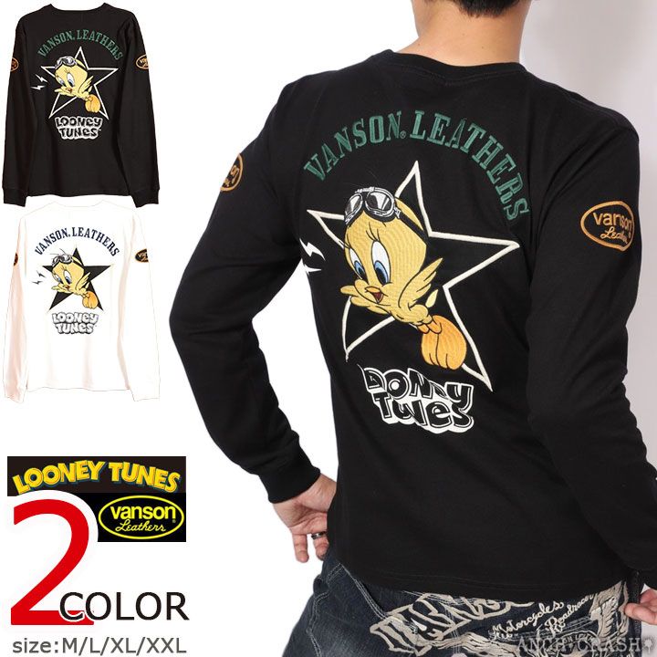 VANSON ルーニー・テューンズ コラボ ロンTEE LTV-2508 バンソン