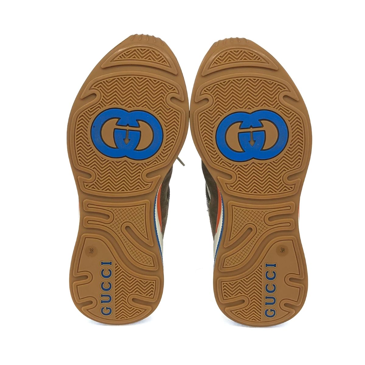 GUCCI グッチ ウルトラペース マルチカラー レザー スニーカー