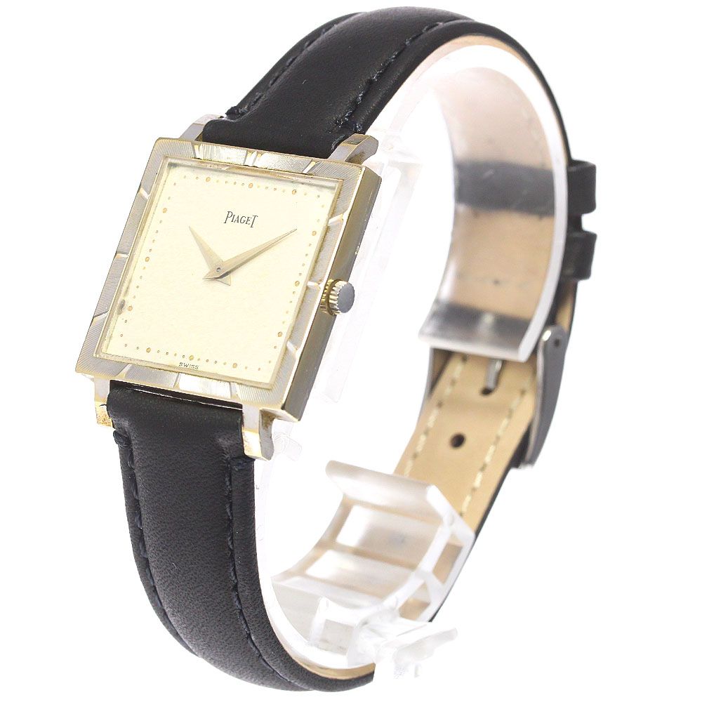 訳ありピアジェ PIAGET K18WG cal.9P1 手巻き レディース_748365