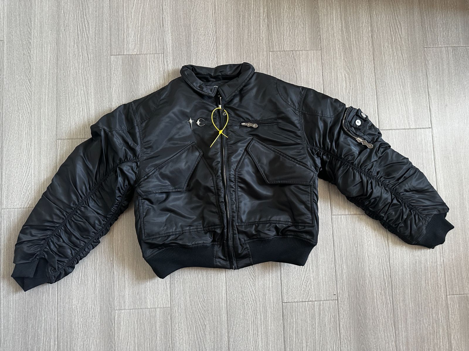 Thug Club 24FW MA-1 bomber フライトジャケット BLACK - メルカリ