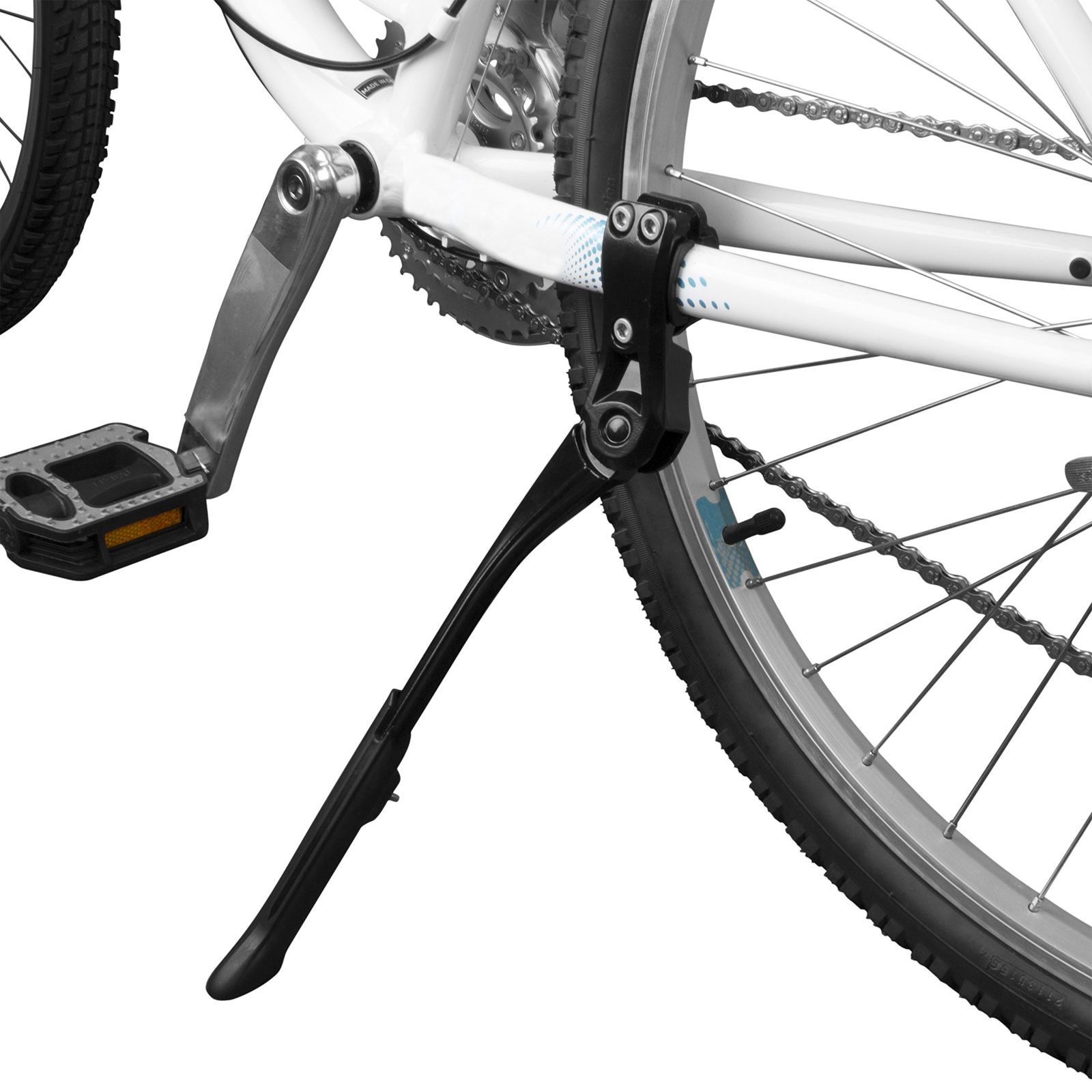 【人気商品】BV(ビーブイ) 自転車スタンド キックスタンド 長さ調節可能24”～28”（60～71CM）対応 チェーンステー固定型