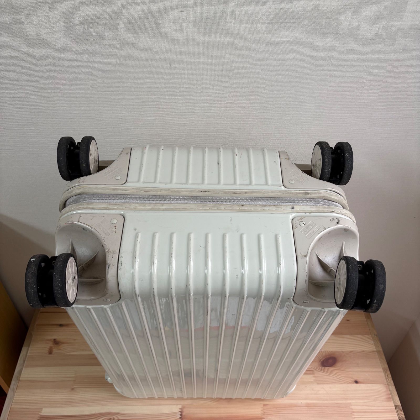 RIMOWA / SALSA/UA別注/63L/4輪/トラベルキャリー/--/WHT RIMOWA