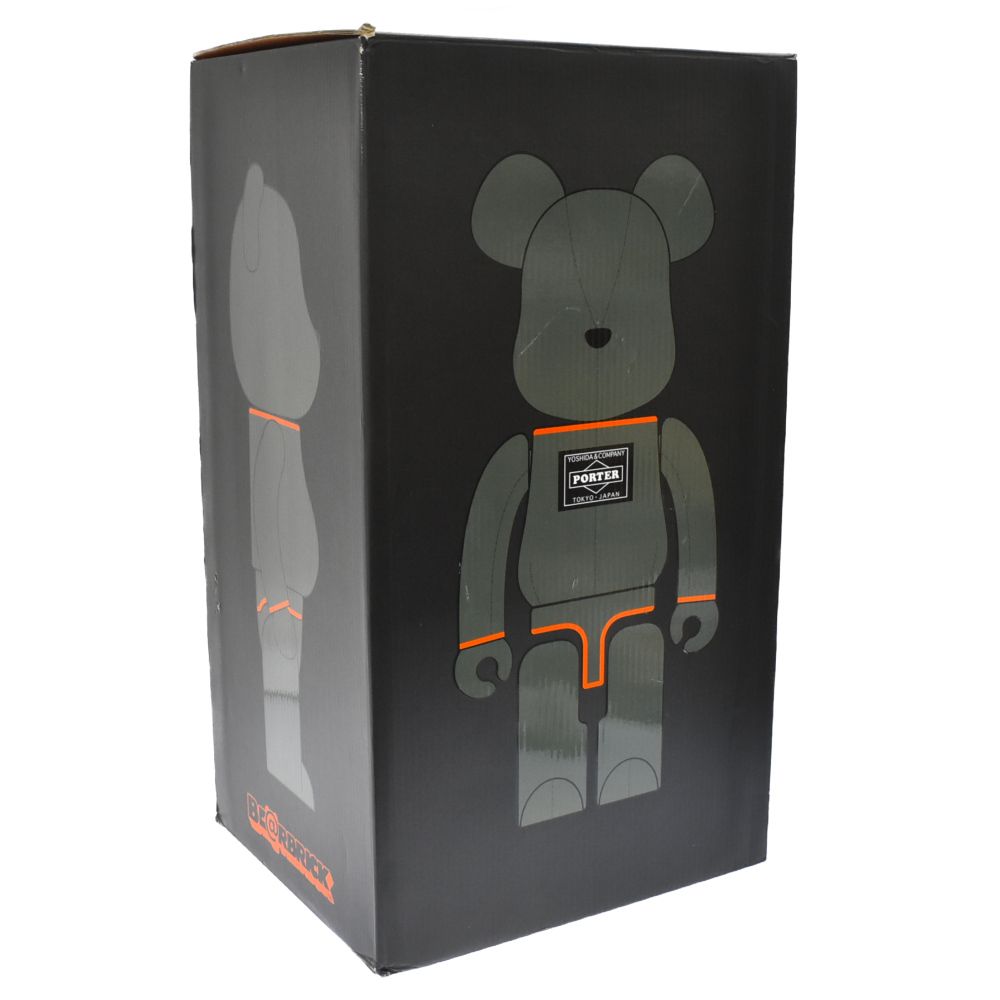 MEDICOM TOY (メディコムトイ) BE@RBRICK ベアブリック PORTER TANKER SAGE GREEN Special  Edition ポーター タンカー カーキ フィギュア 人形 1000% - メルカリ