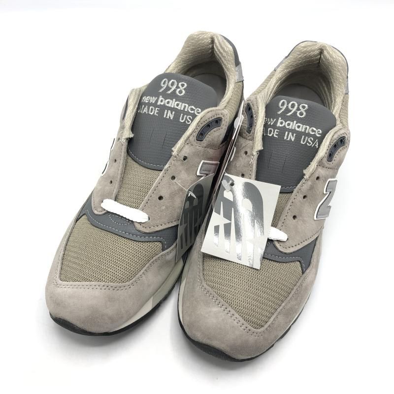 中古】New Balance Made in USA 998 Core スニーカー 27.5cm U998GR 