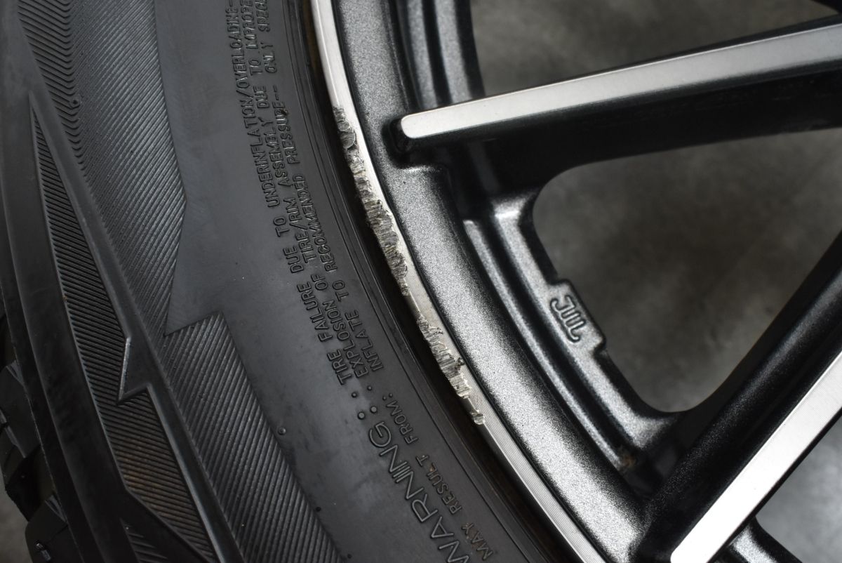 5000円以上送料無料。 ホイールのみ販売 シュタイナー S F 20in 8.5J 38 PCD114.3 ブリヂストン ブリザック DM-V2 235 55R20 レクサス 20系 RX 10系 NX