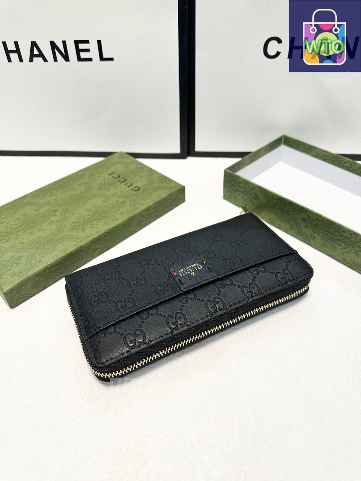 今日特価】Gucci グッチ メンズ新作 シリーズ 原寸頭層レザーと