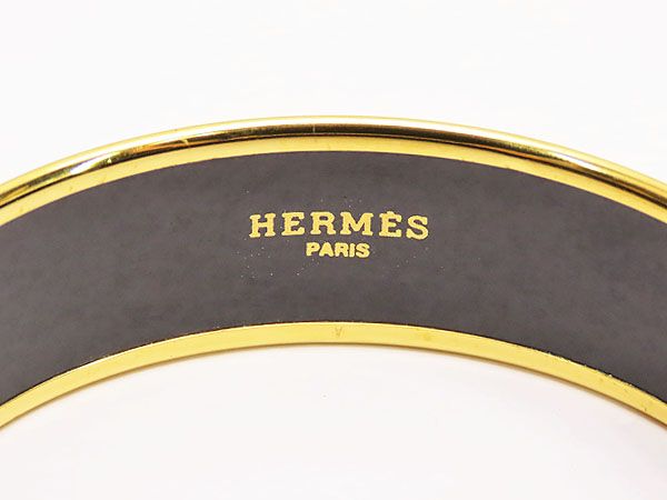 レア美品 エルメス HERMES エマイユ GM イルカ柄 バングル 13327 - メルカリ