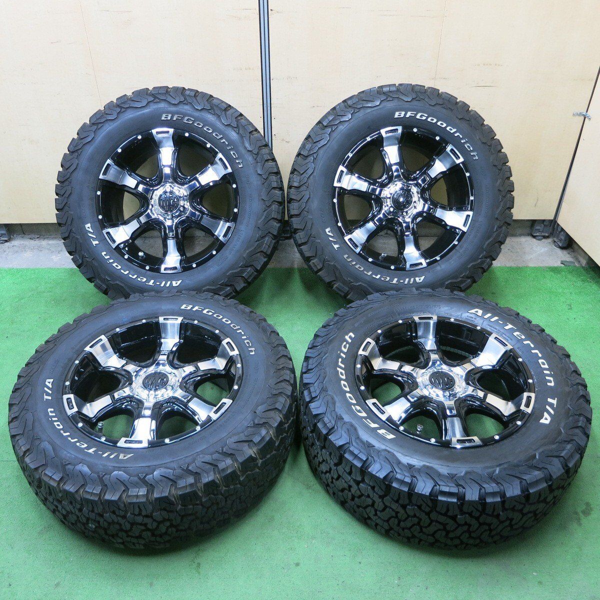バリ溝 24年 クリムソン MG マーテルギア ヴァンパイア 265|65R17 BFグッドリッチ T|A KO2 PCD139.7|6H 5031503ナノ