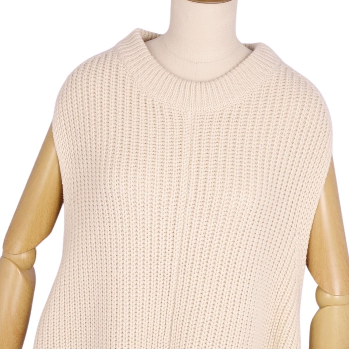 美品 ハイク HYKE ワンピース 20AW ニット ノースリーブ トップス レ 