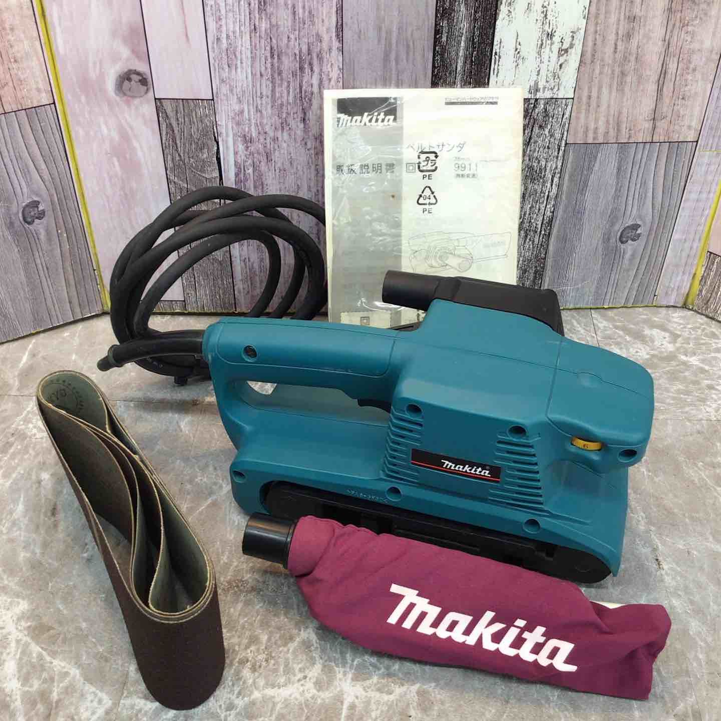 マキタ makita ベルトサンダ 吸塵装置式 76mm 9911 八潮店