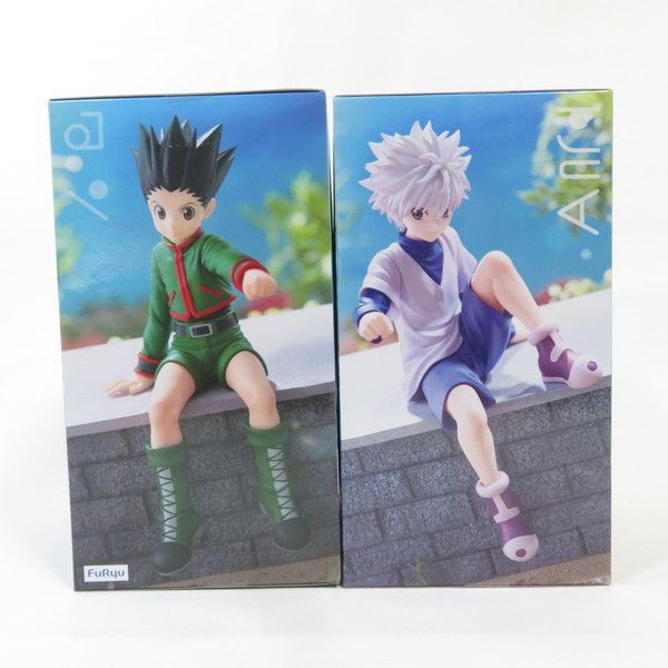 HUNTER×HUNTER ぬーどるストッパー　ゴン　キルア　4体セット HUNTER×HUNTER』ゴン、キルアがぬーどるストッパーフィギュアで