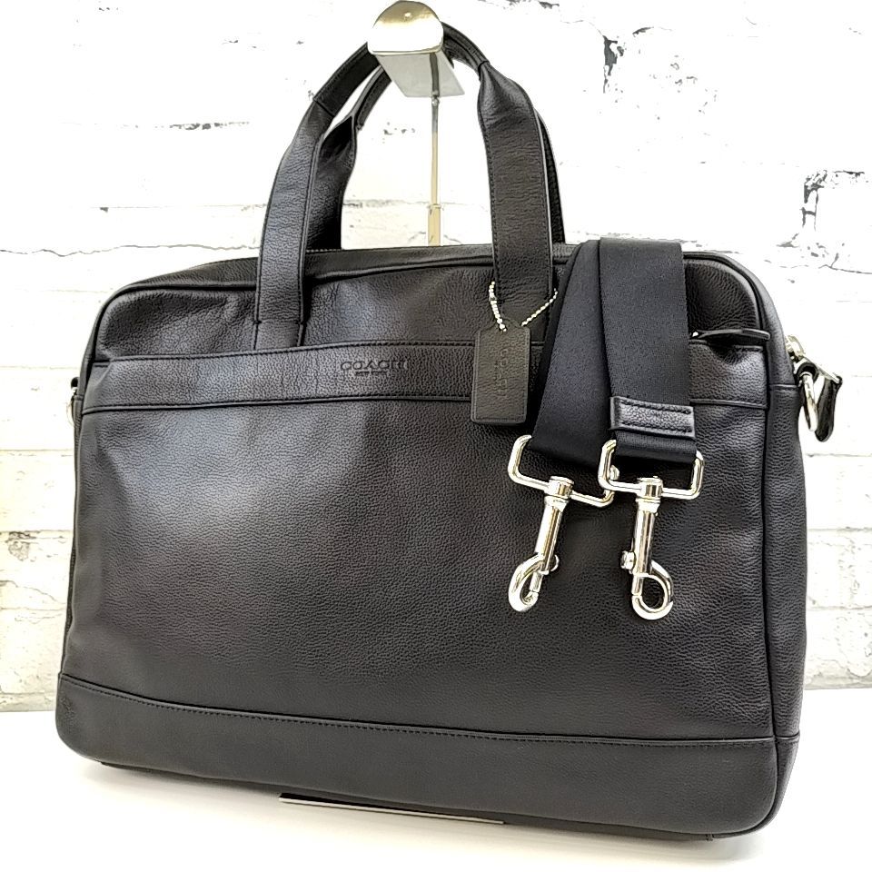 COACH 】K A-1 コーチ F54801 レザー ロゴ型押し 2way