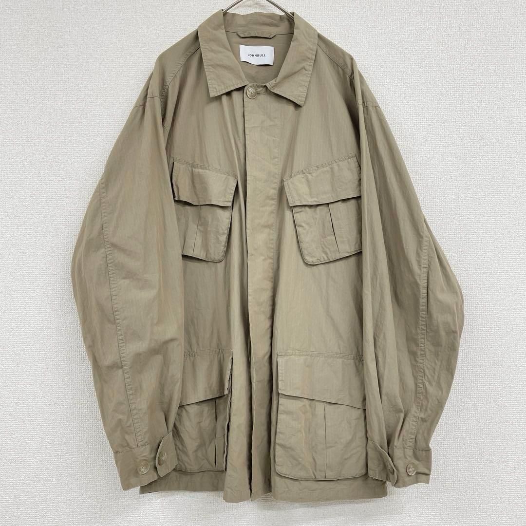 MAATEE&SONS MILITARY BLOUSON MAATEE&SONS Silk / Linen ARMY JACKET 2