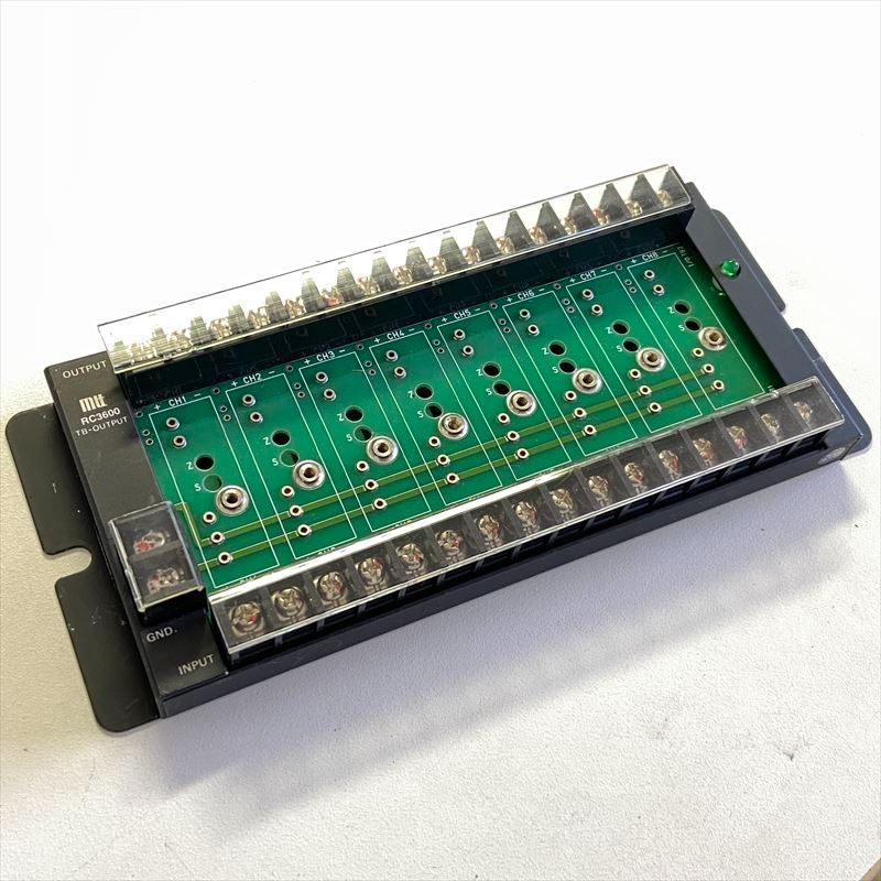 RC3600-B-08TB，モジュール搭載専用ベース(出力用)，エムティティ(MTT)
