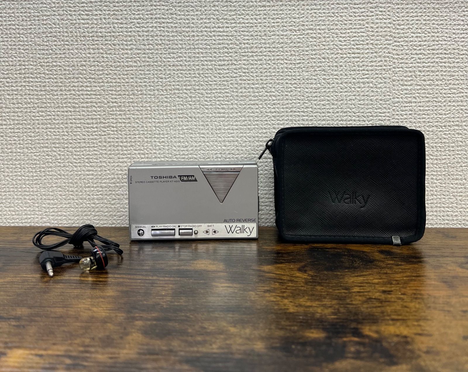 廃盤希少品】TOSHIBA 東芝 Walky ウォーキー KT-AS10 ポータブル