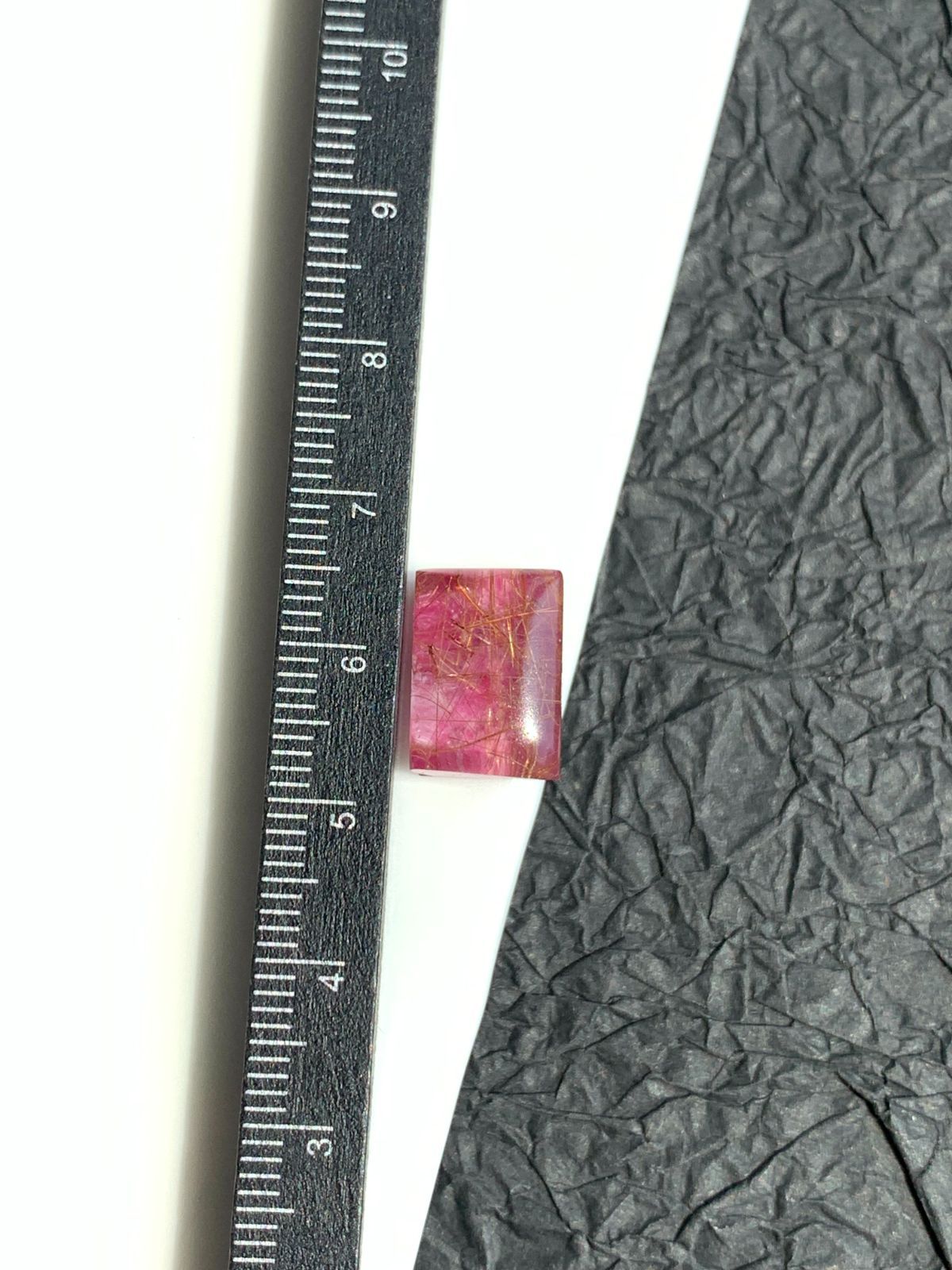 ルビー×ルチルクォーツ　ダブレットストーンリング SV925シルバー 26 ルビー×ルチルクォーツ ダブレットストーンリング SV925シルバー 26